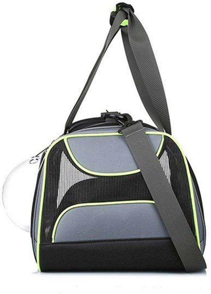 ويوبلز حقيبة نقل حيوانات أليفة للقطط والكلاب الصغيرة والمتوسطة | حقيبة نقل كلاب بتهوية جيدة | حقيبة نقل قطط محمولة | حقيبة نقل قطط وكلاب بفتحة علوية - Image 3